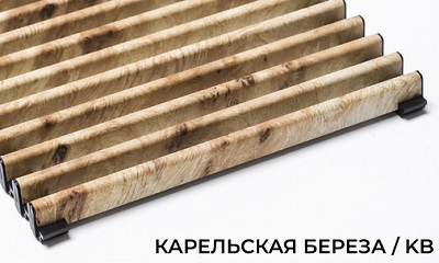 Решетка Mohlenhoff Карельская береза/KB серии Decor Prestige
