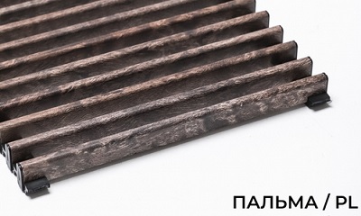 Решетка Mohlenhoff серии Decor Prestige под дерево Пальма/PL