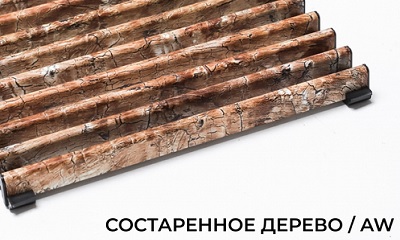 Решетка Mohlenhoff серии Decor Prestige под Состаренное дерево/AW