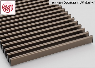 Решетка Mohlenhoff цвета темная бронза BR dark-r