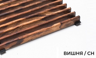 Решетка Mohlenhoff Вишня/CH серии Decor Prestige